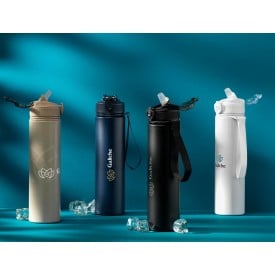 AquaSteel RCS Recycled Water Bottle 750 ml drinkfles