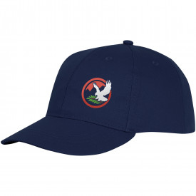 Ares 6 panel cap-Navy