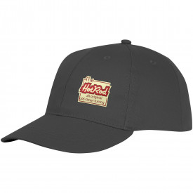 Ares 6 panel cap-Storm grey