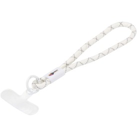 Arich gerecycleerde plastic smartphonepolsband-Wit