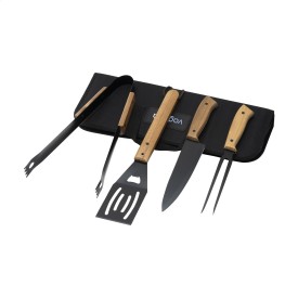 Asado BBQ-Set barbecueset-Zwart