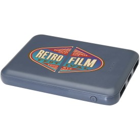 Asama powerbank - 5.000mAh - gerecycled plastic - slank ontwerp-Hale blue