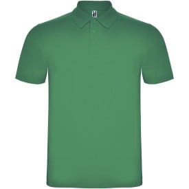 Austral unisex polo met korte mouwen-Kelly green
