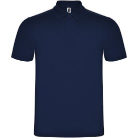 Austral unisex polo met korte mouwen-Navy blue