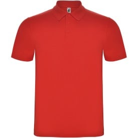 Austral unisex polo met korte mouwen-Rood