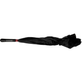Automatische reversible pongee polyester (190T) paraplu-Zwart