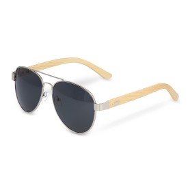 Aviator zonnebril - bamboe poten - UV400 bescherming