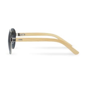 Aviator zonnebril - bamboe poten - UV400 bescherming