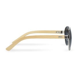 Aviator zonnebril - bamboe poten - UV400 bescherming