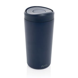 Avira Alix klik beker 400ml - gerecycled staal - vacuümisolatie - lekvrij