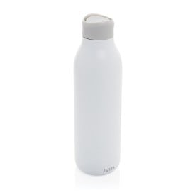 Avira Alok RCS recycled staal 360 waterfles 600ML-Wit