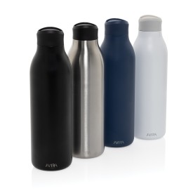 Avira Alok waterfles 600ml - gerecycled staal - vacuümisolatie - lekvrij