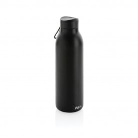 Avira Avior RCS gerecycled roestvrijstalen fles 500 ML-Zwart
