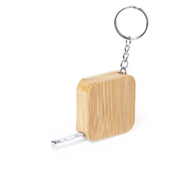 Axler rolmaat - 1 m - 1,7 cm - bamboe/metaal