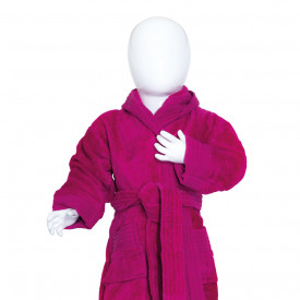 Baby Badjas-Magenta/magenta