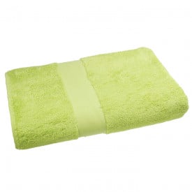 Badhanddoek Hotelkwaliteit-Groen, #c6e446-Borduring