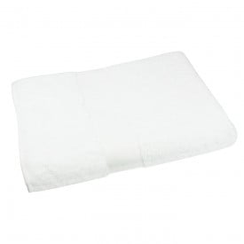 Badhanddoek Hotelkwaliteit-Wit, #FFFFFF-Borduring