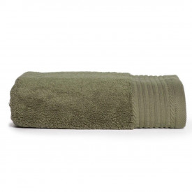 Badlaken deluxe 70 x 140 cm-Olive green