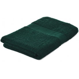 Badhanddoek Original-Borduring-Donkergroen, #204930