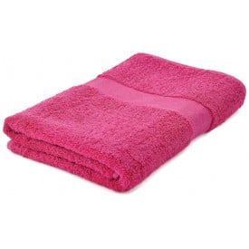 Badhanddoek Original-Borduring-Roze, #dc255b