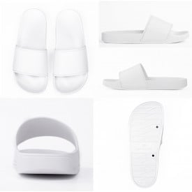 Badslipper met FC print-Custom
