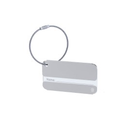 Bagage Label Halux-Zilver