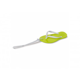 Bagagelabel Slipper-Licht groen