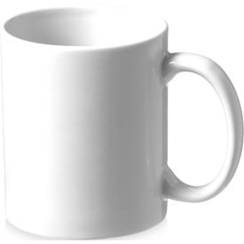 Bahia mok 330ml - keramiek - wit - in geschenkverpakking