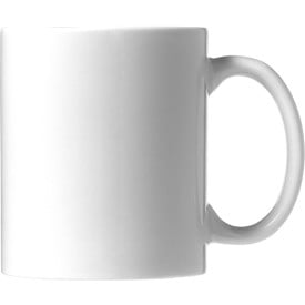 Bahia mok 330ml - keramiek - wit - in geschenkverpakking