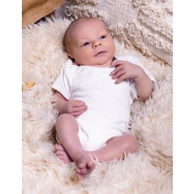 Bailey bodysuit - biologisch katoen - 220 g/m2 - korte mouwen