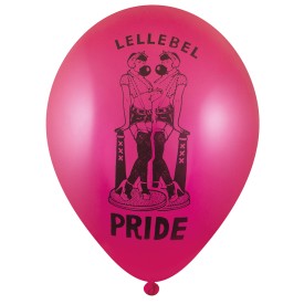 Ballonnen bedrukken metallic L-Magenta metallic