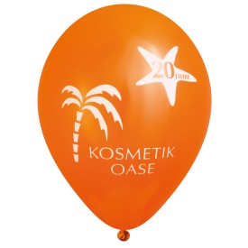 Ballonnen bedrukken metallic M-Oranje metallic