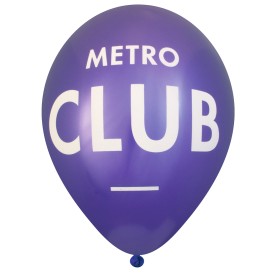 Ballonnen bedrukken metallic M-Paars metallic