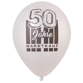 Ballonnen bedrukken metallic M-Wit metallic