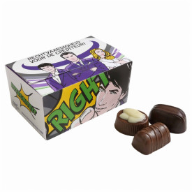 Ballotin met bonbons-Wit