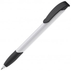 Balpen Apollo Hardcolour-Wit / zwart