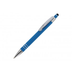 Balpen Athene Metaal rubberised-Lichtblauw