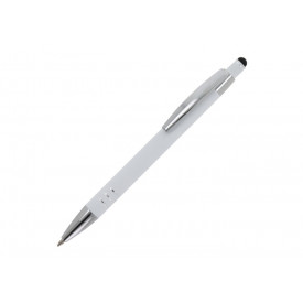 Balpen Athene Metaal rubberised-Wit