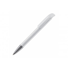Balpen Atlas hardcolour metalen tip-Wit