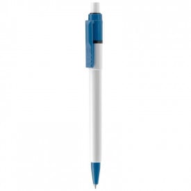Balpen Baron full color-Wit / licht blauw