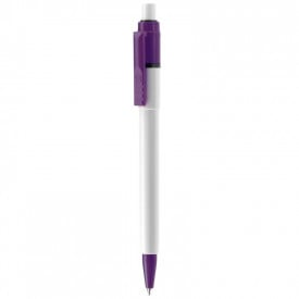 Balpen Baron full color-Wit / paars
