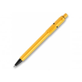 Balpen Baron Hardcolor-Geel / zwart
