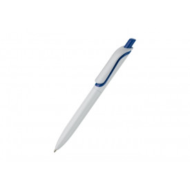 Balpen Click shadow Made in Germany-Wit / donker blauw
