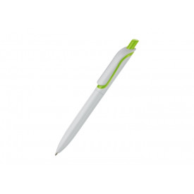Balpen Click shadow Made in Germany-Wit / licht groen