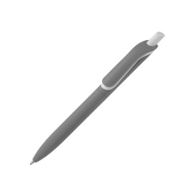 Balpen ClickShadow softtouch R-ABS-Grijs