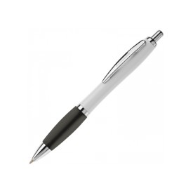 Witte balpen Hawai Hardcolor - gekleurde grip