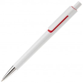 Balpen Illusion-Wit / rood