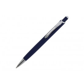 Balpen Monaco Metaal rubberised-Donker blauw