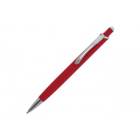Balpen Monaco Metaal rubberised-Rood