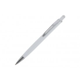 Balpen Monaco Metaal rubberised-Wit